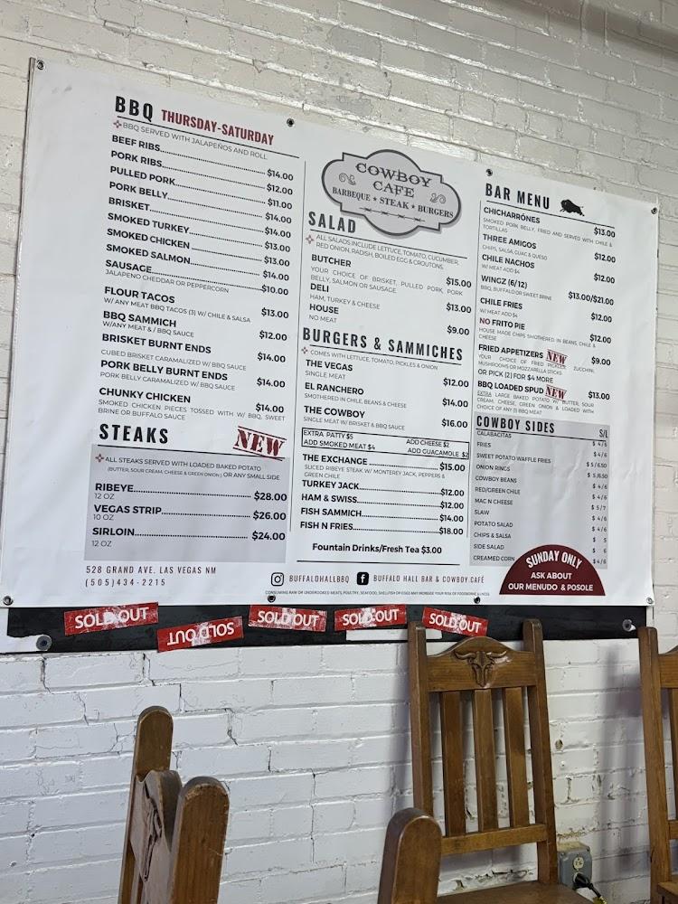 Buffalo Hall & Cowboy Cafe BBQ Las Vegas